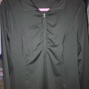 Z by Zella athletic ruched quarter zip size XL!